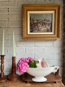 Belle Epoque French Riviera Oil on Canvas: Was £145 now £101.50 at checkout