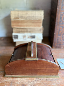 1920s Tambour Double-Sided Storage Case