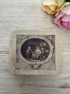 Antique French Baptism Paper Bonbon/ Chocolate Box circa 1900’s