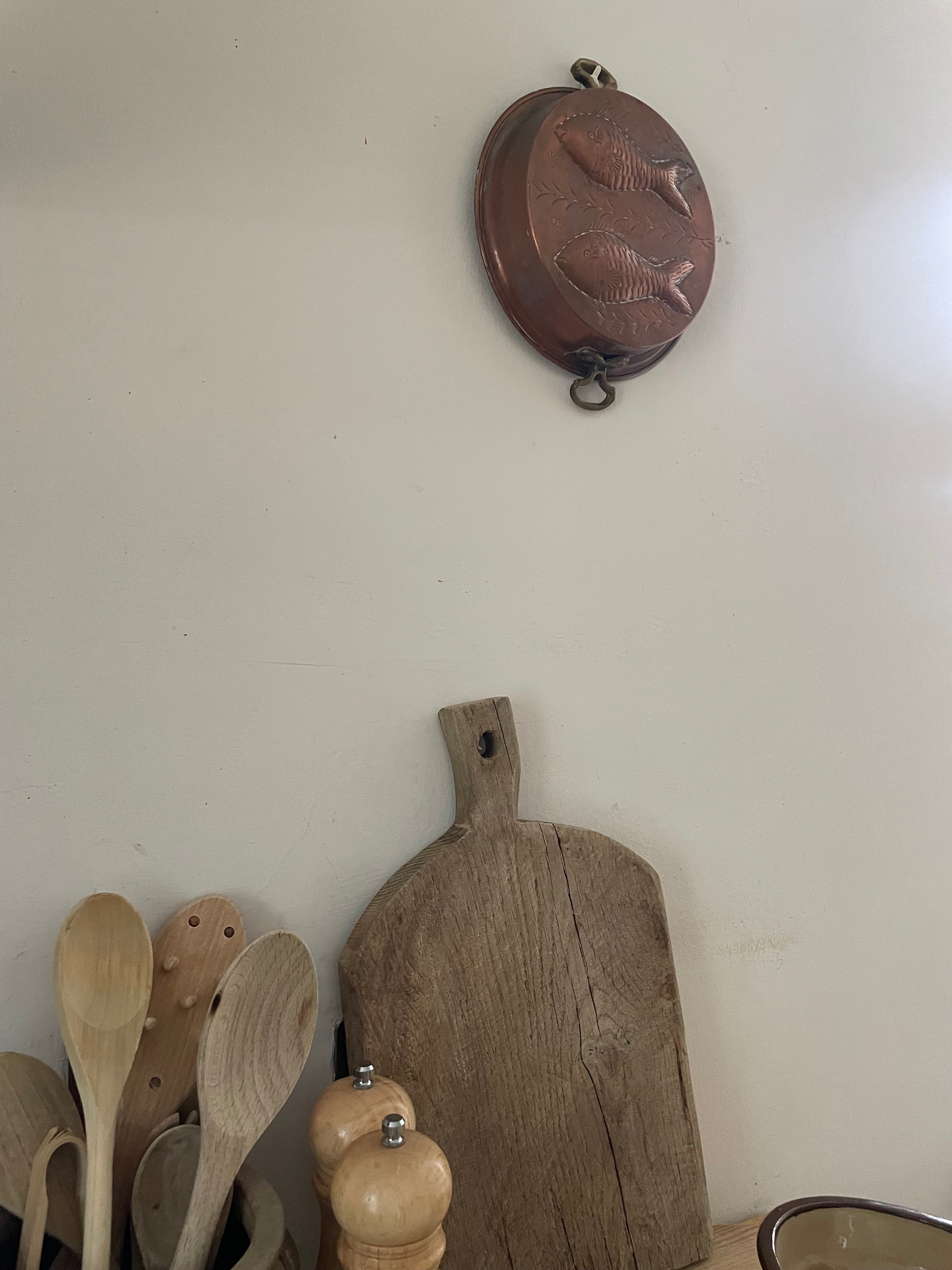 19th Century Copper Food Mold