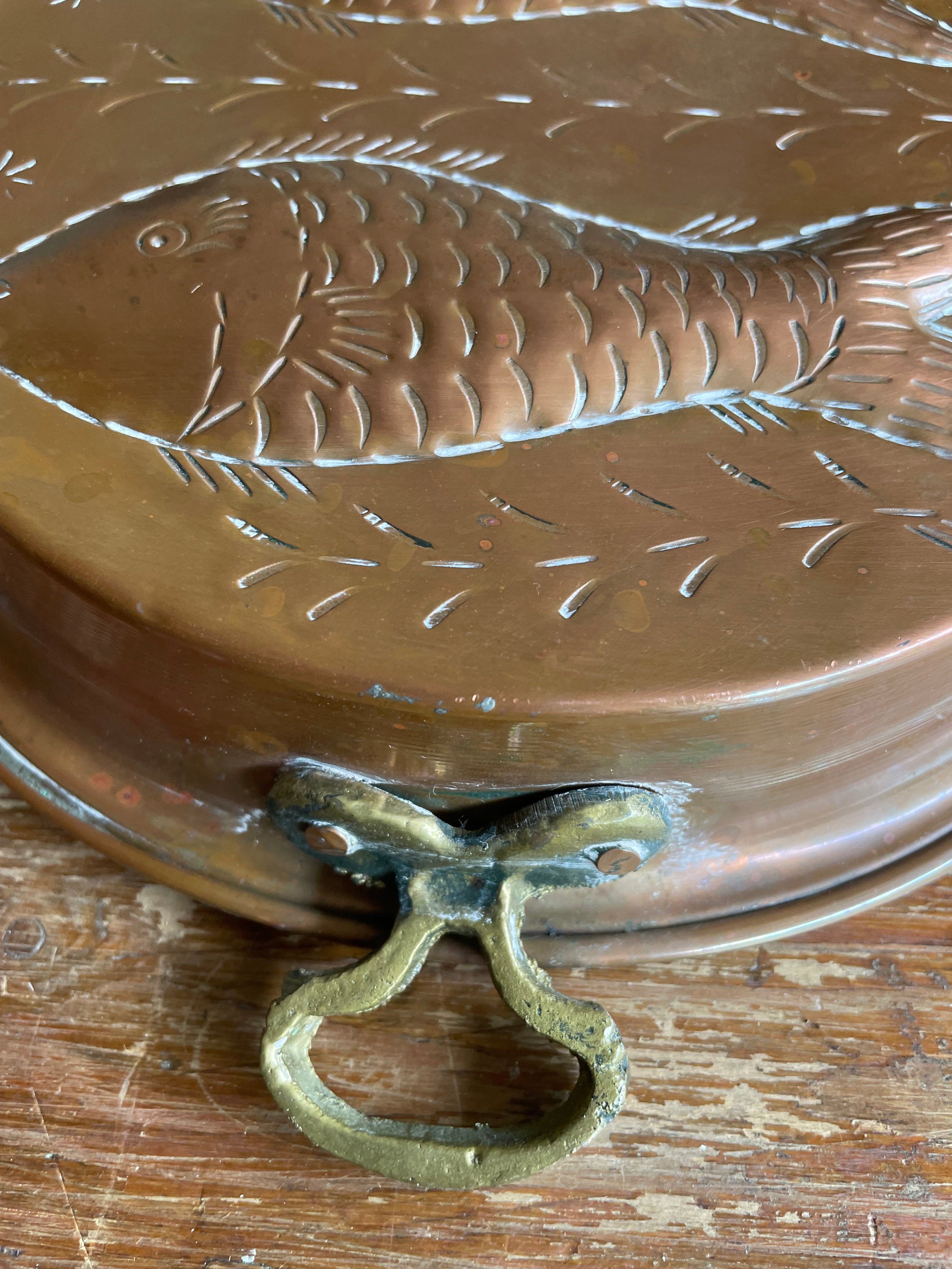 19th Century Copper Food Mold