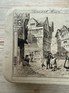 Antique French Baptism Paper Bonbon/ Chocolate Box circa 1900’s