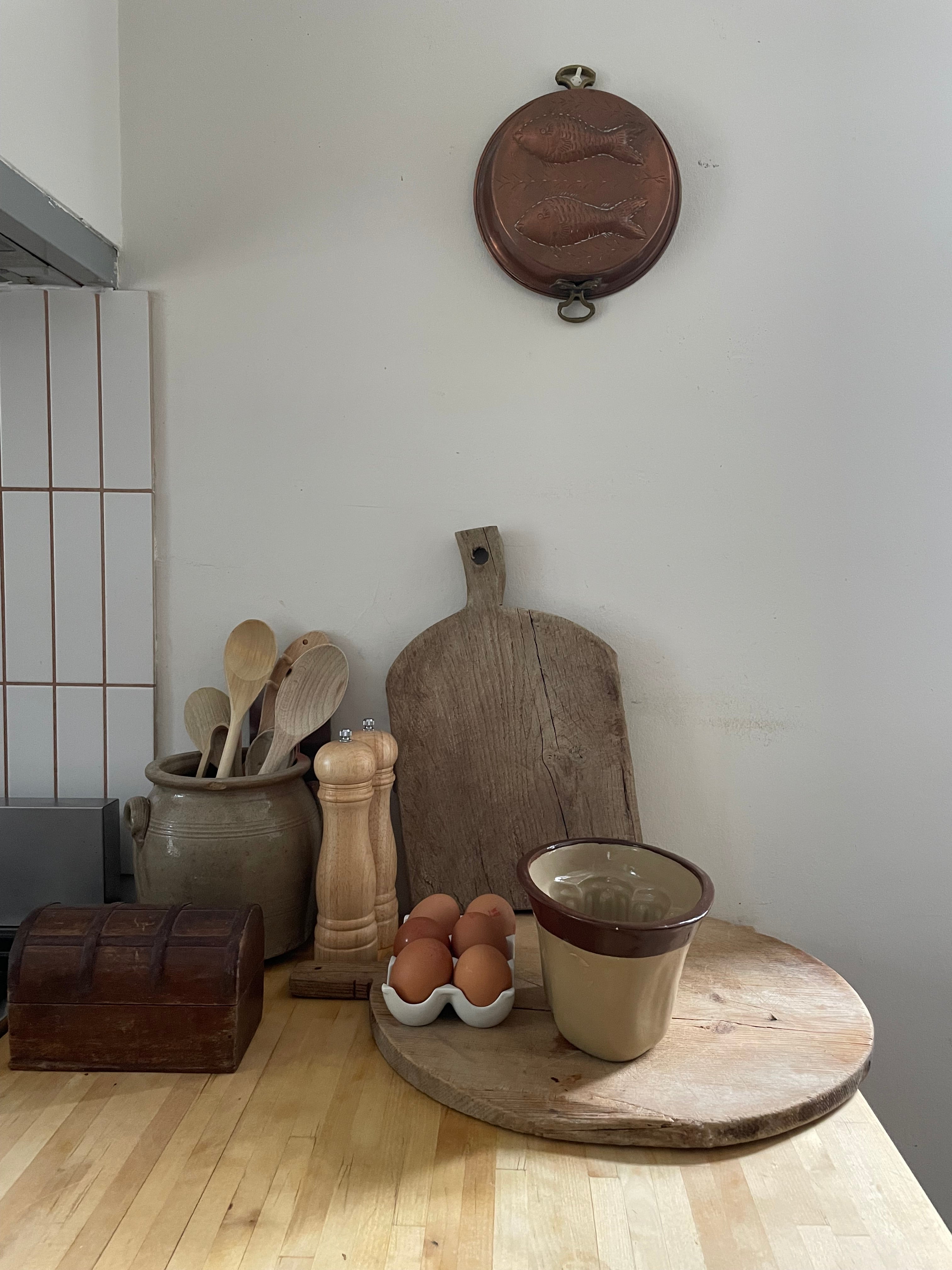 Oval Victorian Stoneware Jelly Mould