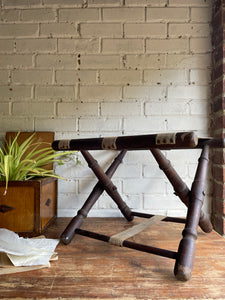 1930s French  Folding Luggage Rack