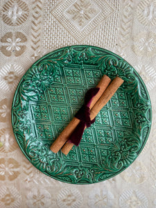 19th Century Majolica Plate