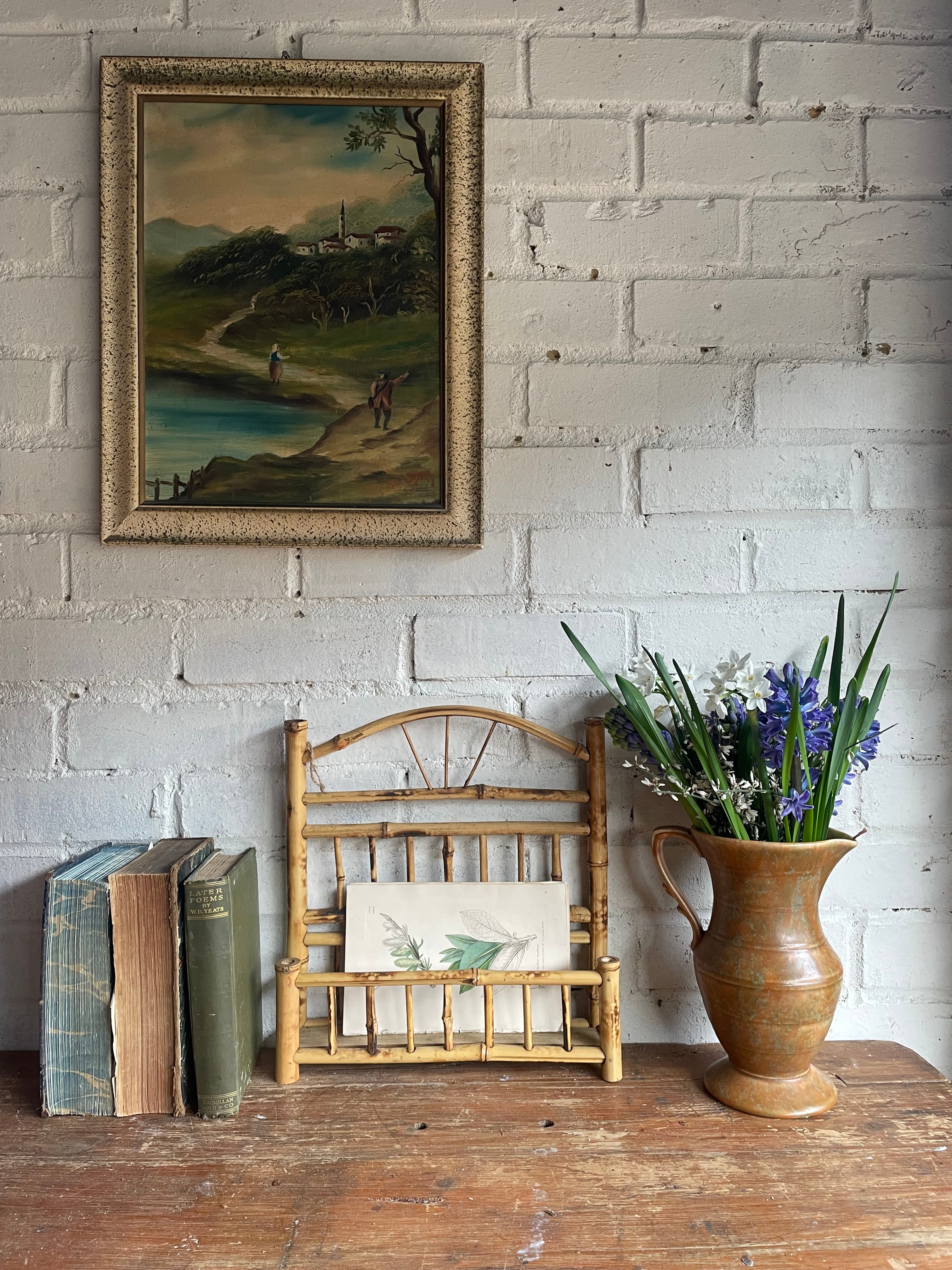 Bamboo Letter Holder