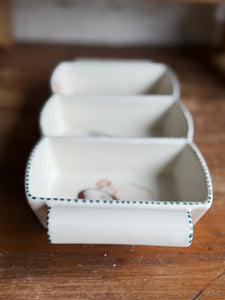 Vintage Poole Pottery Hors d'Oeuvres Dish