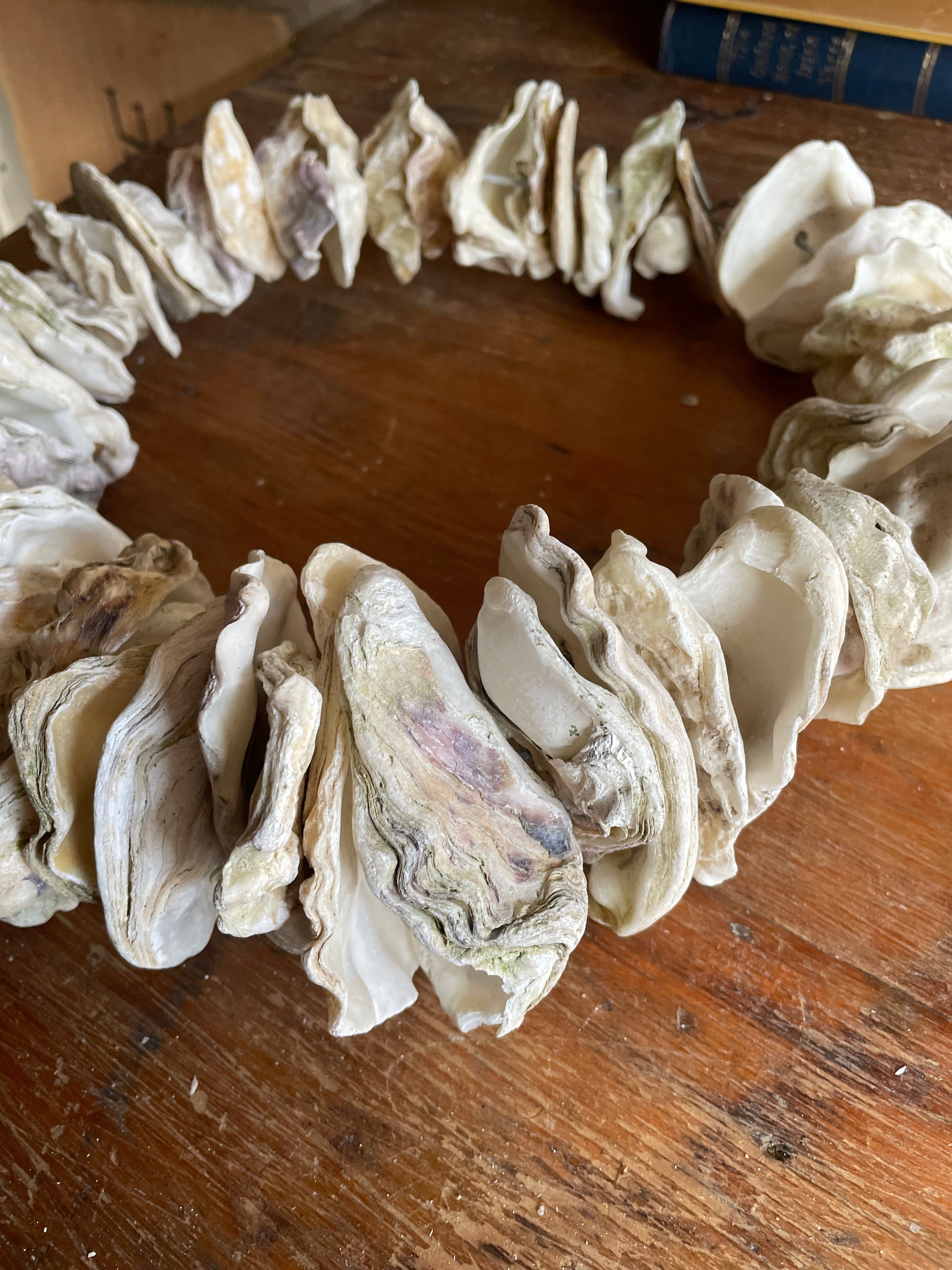 Clam Shells Wreath Wall Hanging 2