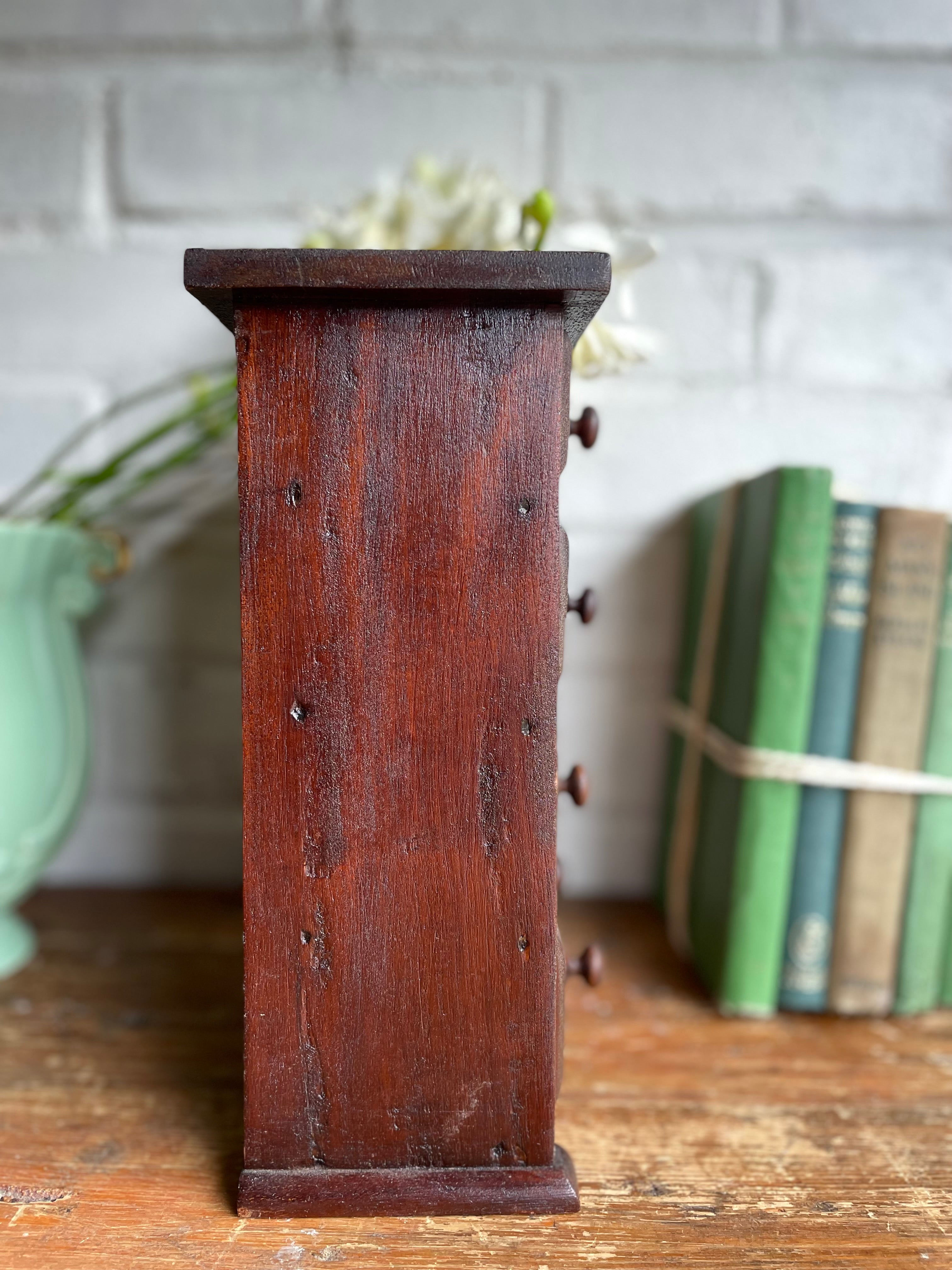 Small Antique Desktop Drawers