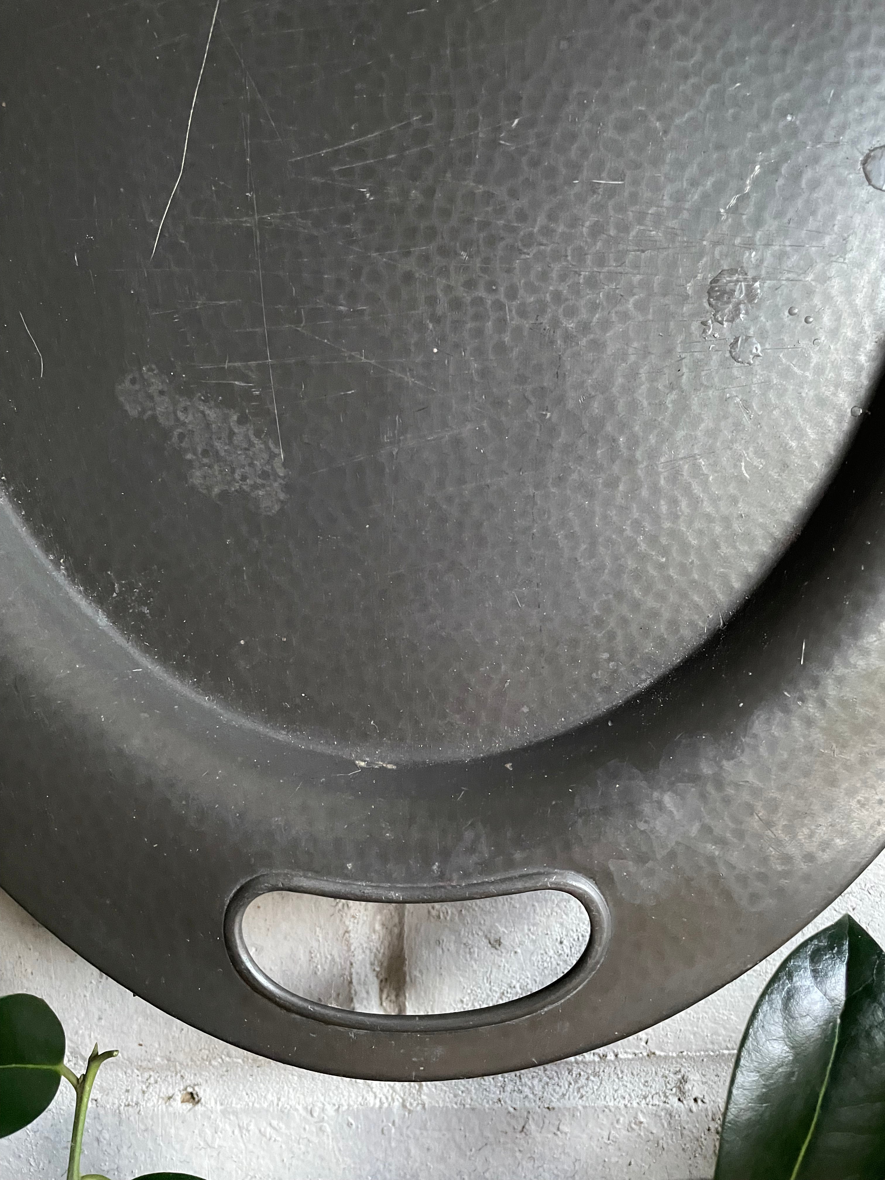 Antique Pewter Tray