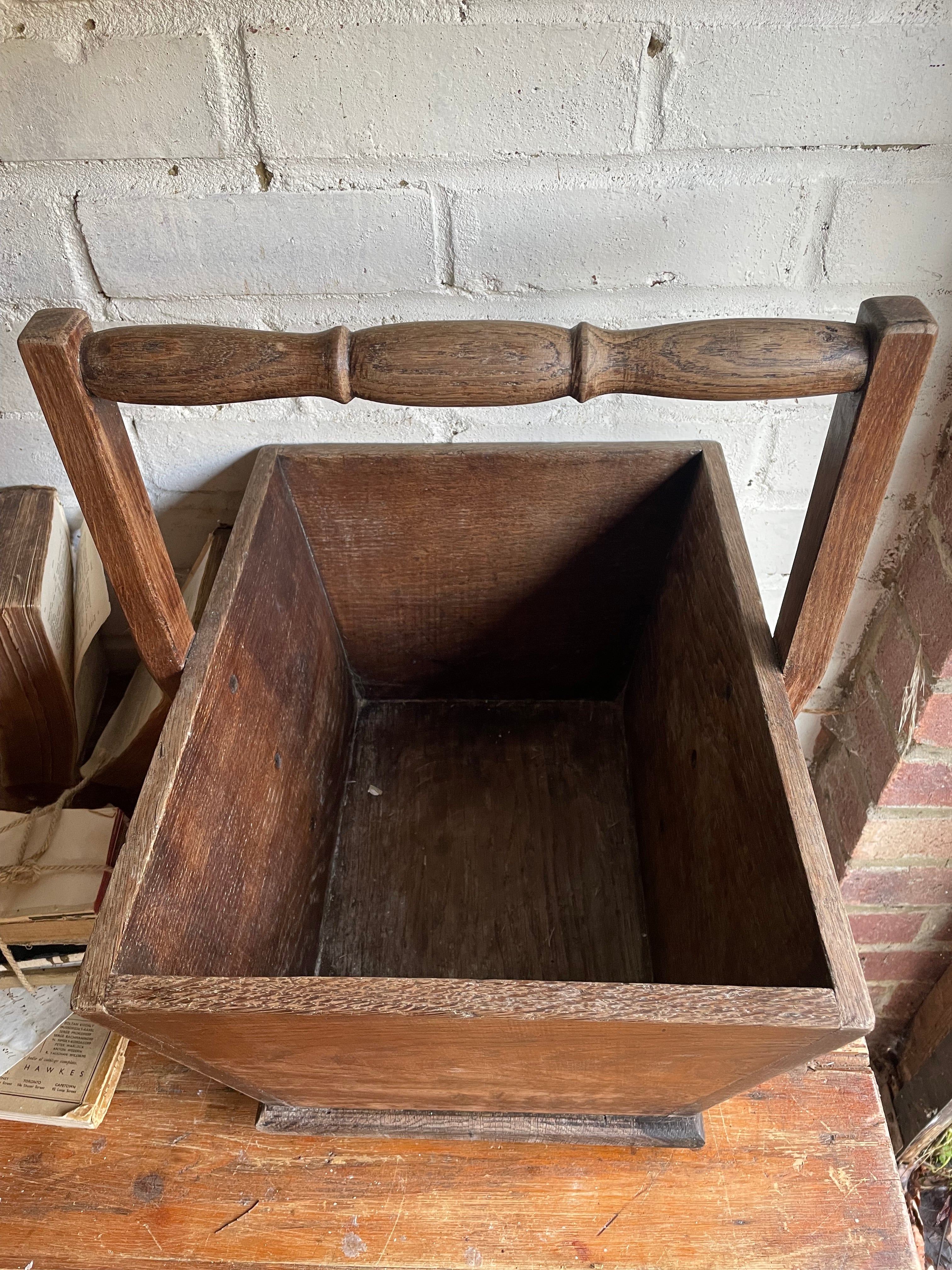 Early 1900s Chinese Elm Rice Basket