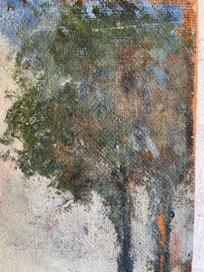 Vintage Landscape Painting on a Textured Surface. Was £70 now £45.50 at checkout