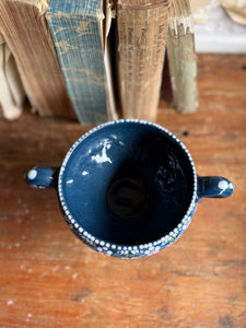 Small Vintage Handpainted Ceramic Tureen