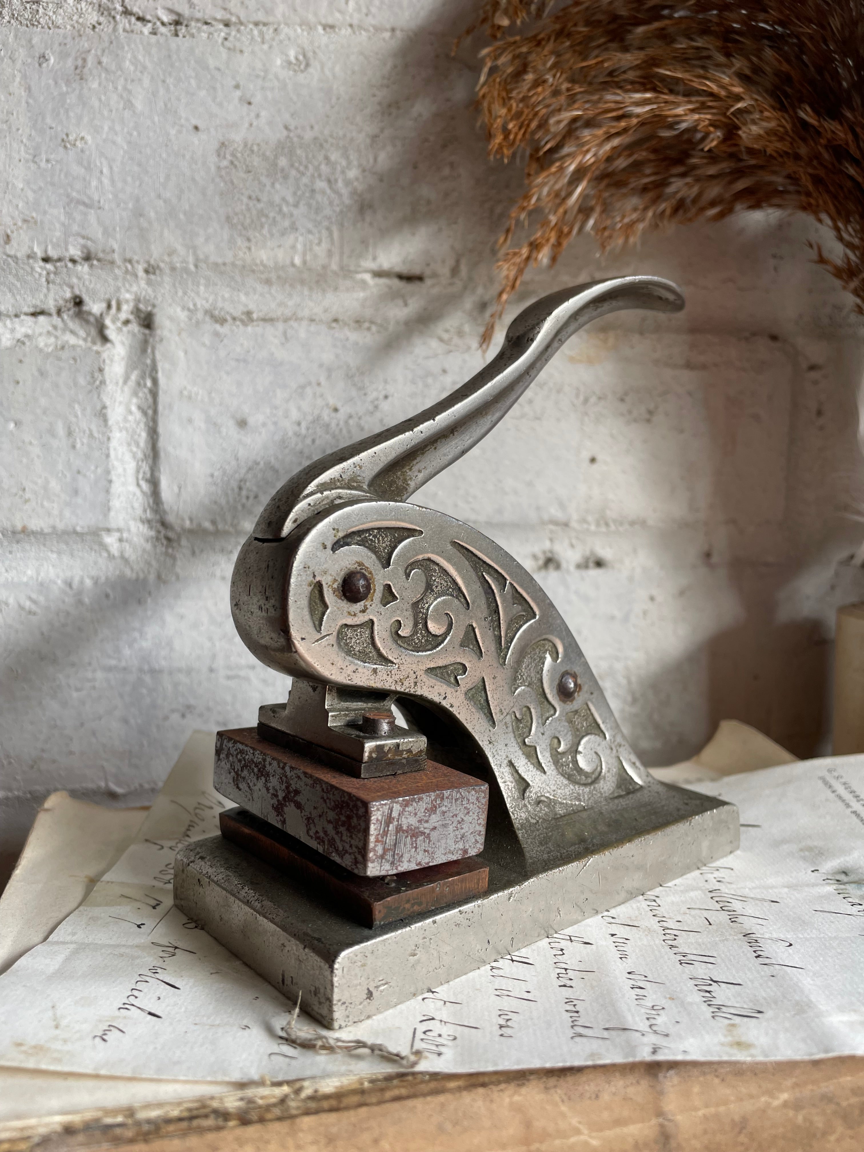 Decorative Victorian Letter Stamp