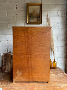 Vintage Miniature Oak Welsh Dresser