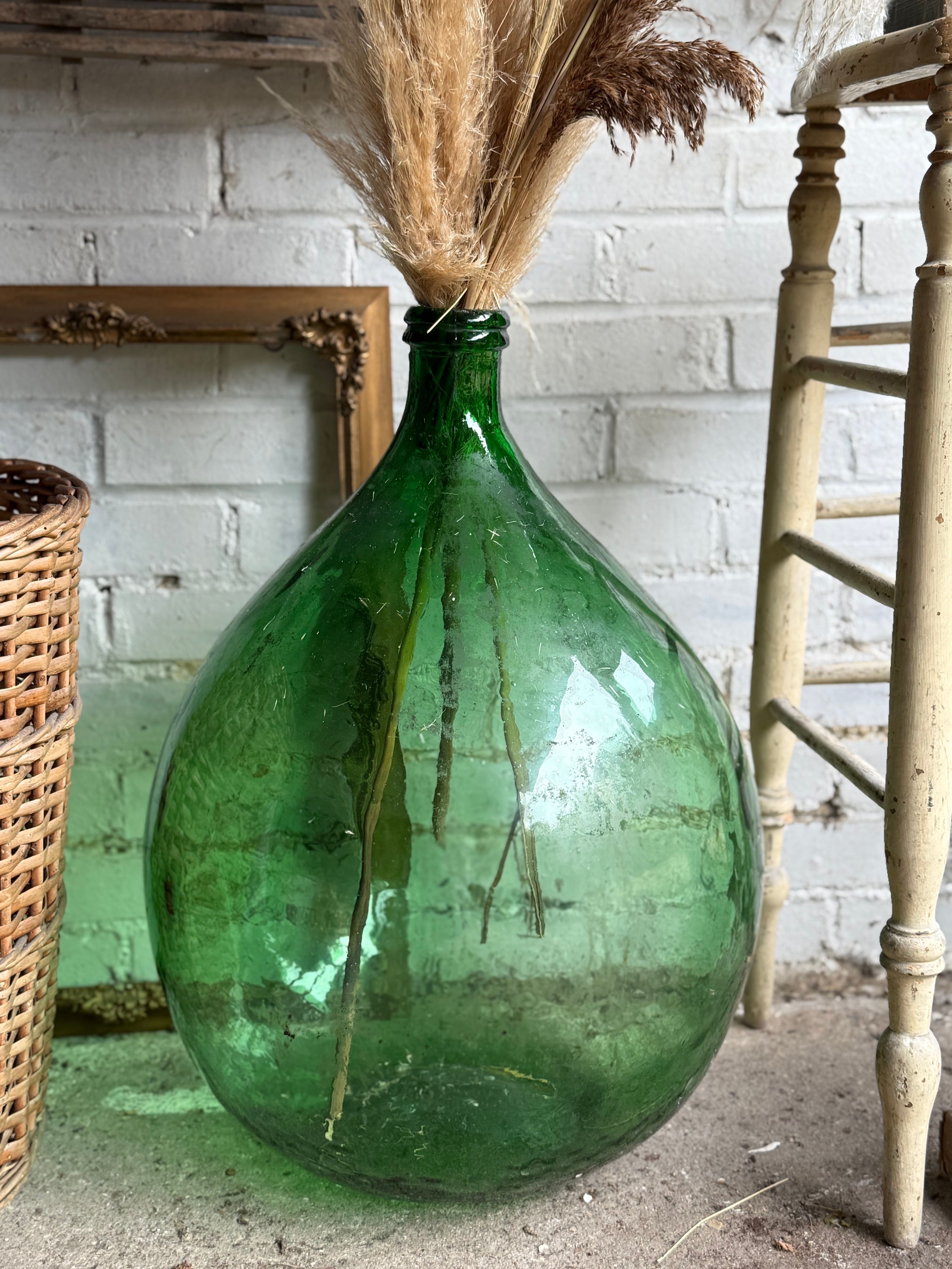 Large French Demijohn
