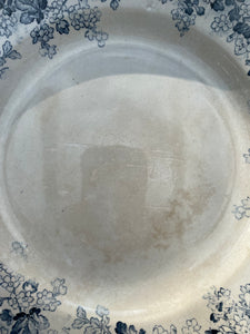 Antique French Ironstone Plate