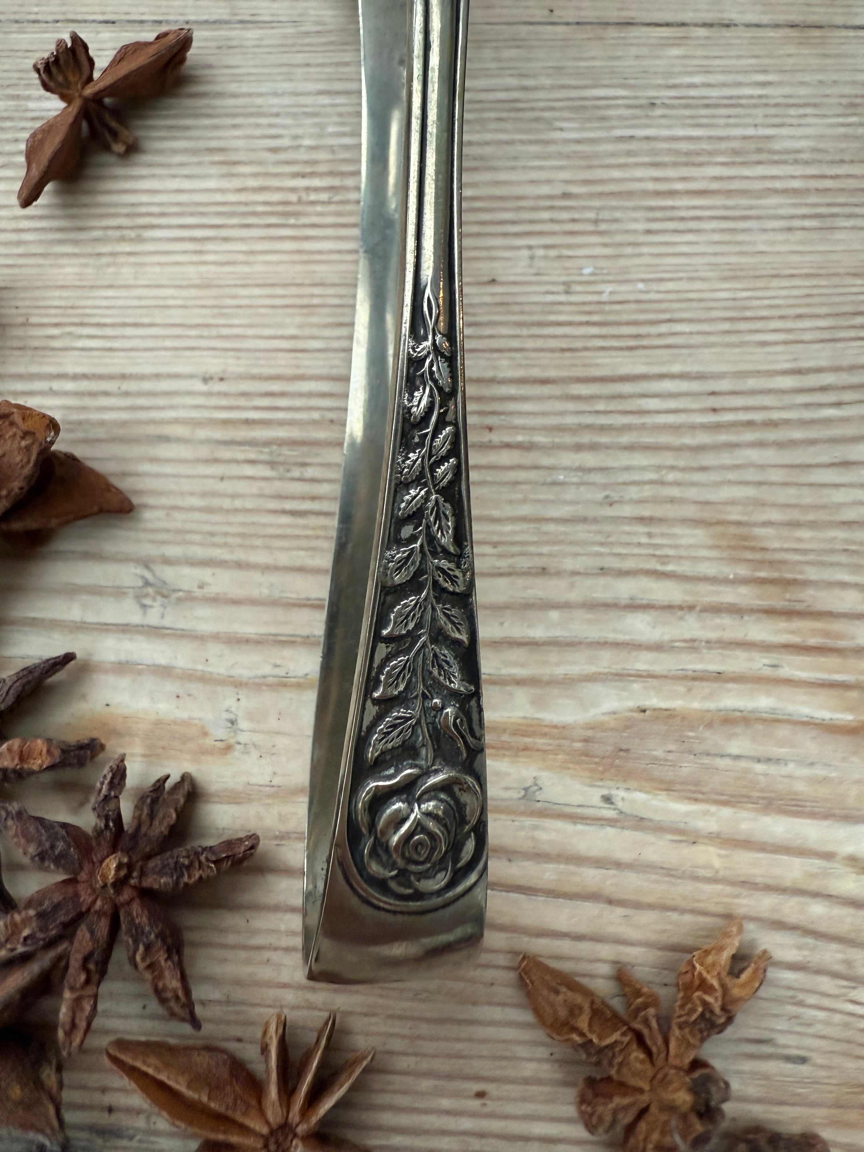 Circa 1937: George VI Coronation Silver Plated Sugar Tongs