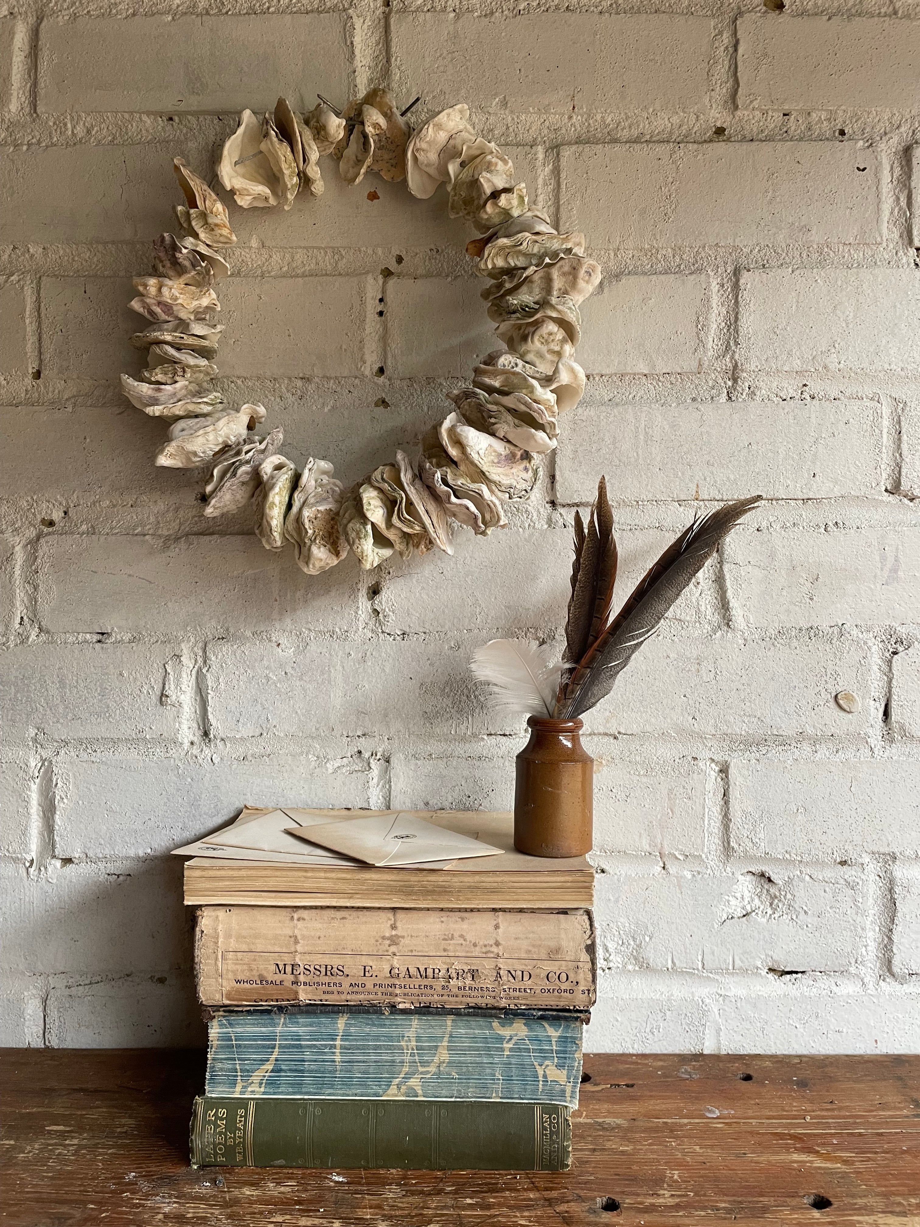 Clam Shells Wreath Wall Hanging 2