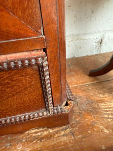 Early 20th Century French Mirrored Tabletop Cabinet with Drawer