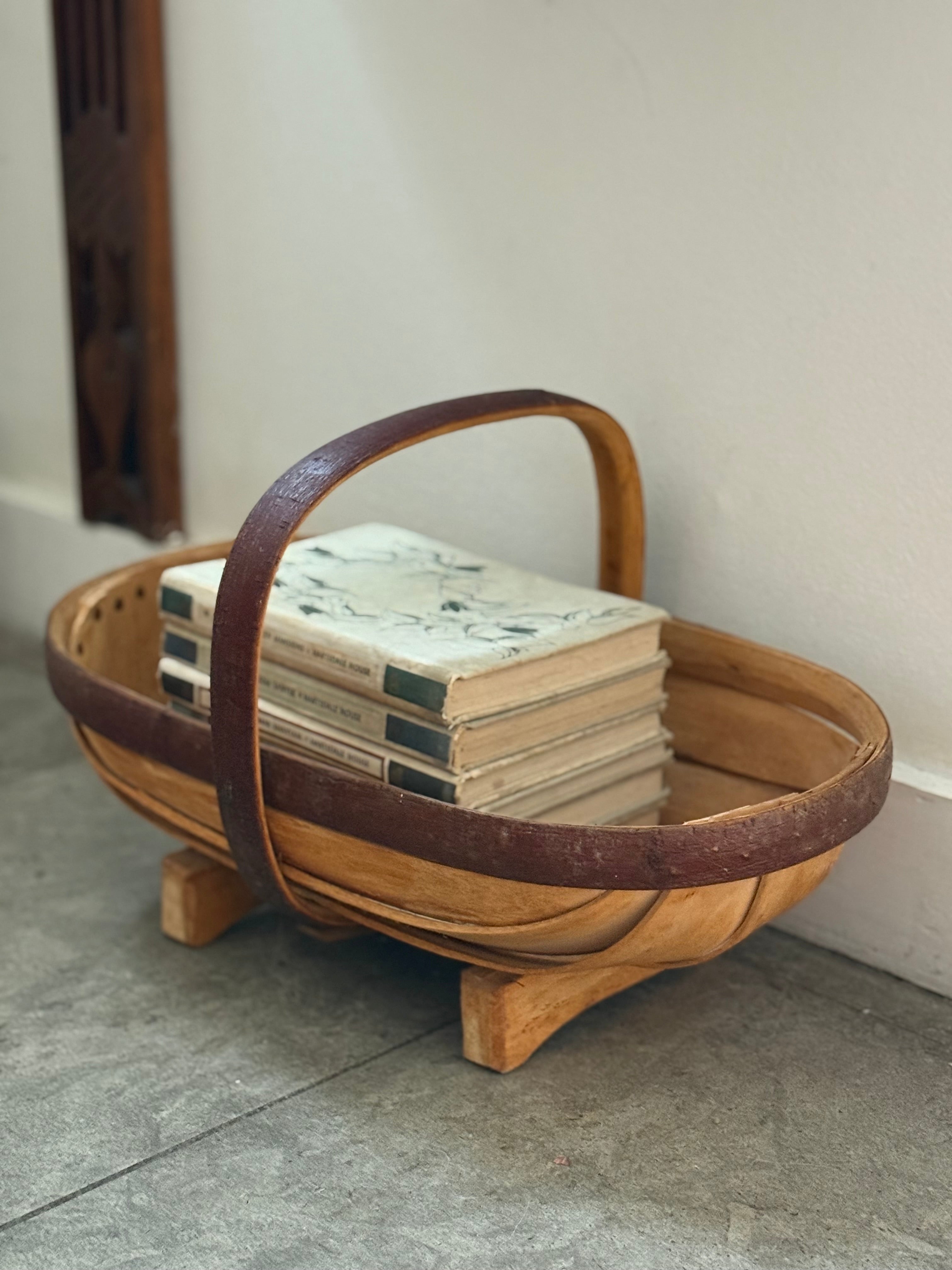 Circa 1940s: Vintage Sussex Wooden Trug