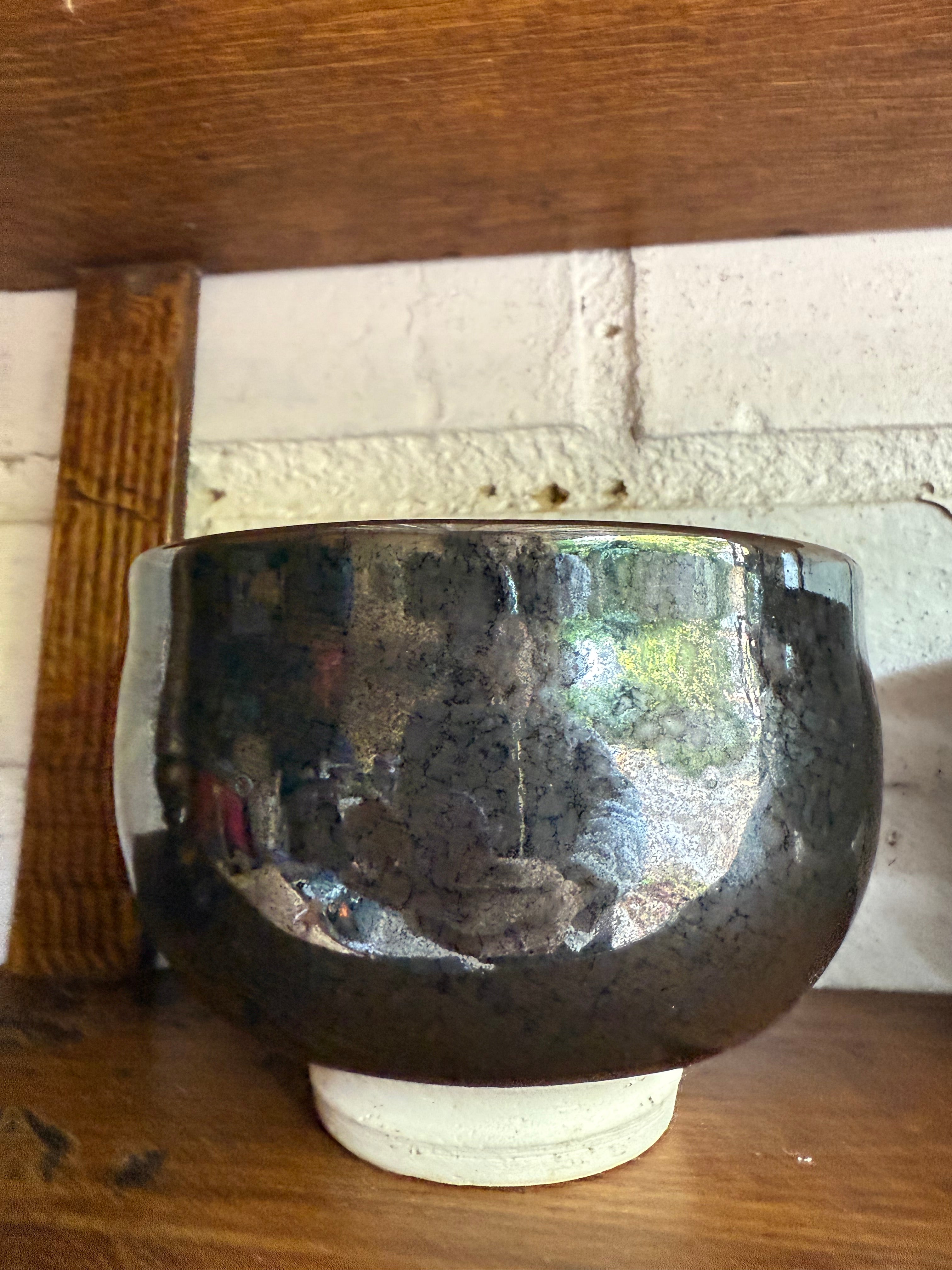 Vintage Japanese Pottery Tea Ceremony Bowls