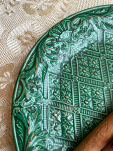19th Century Majolica Plate