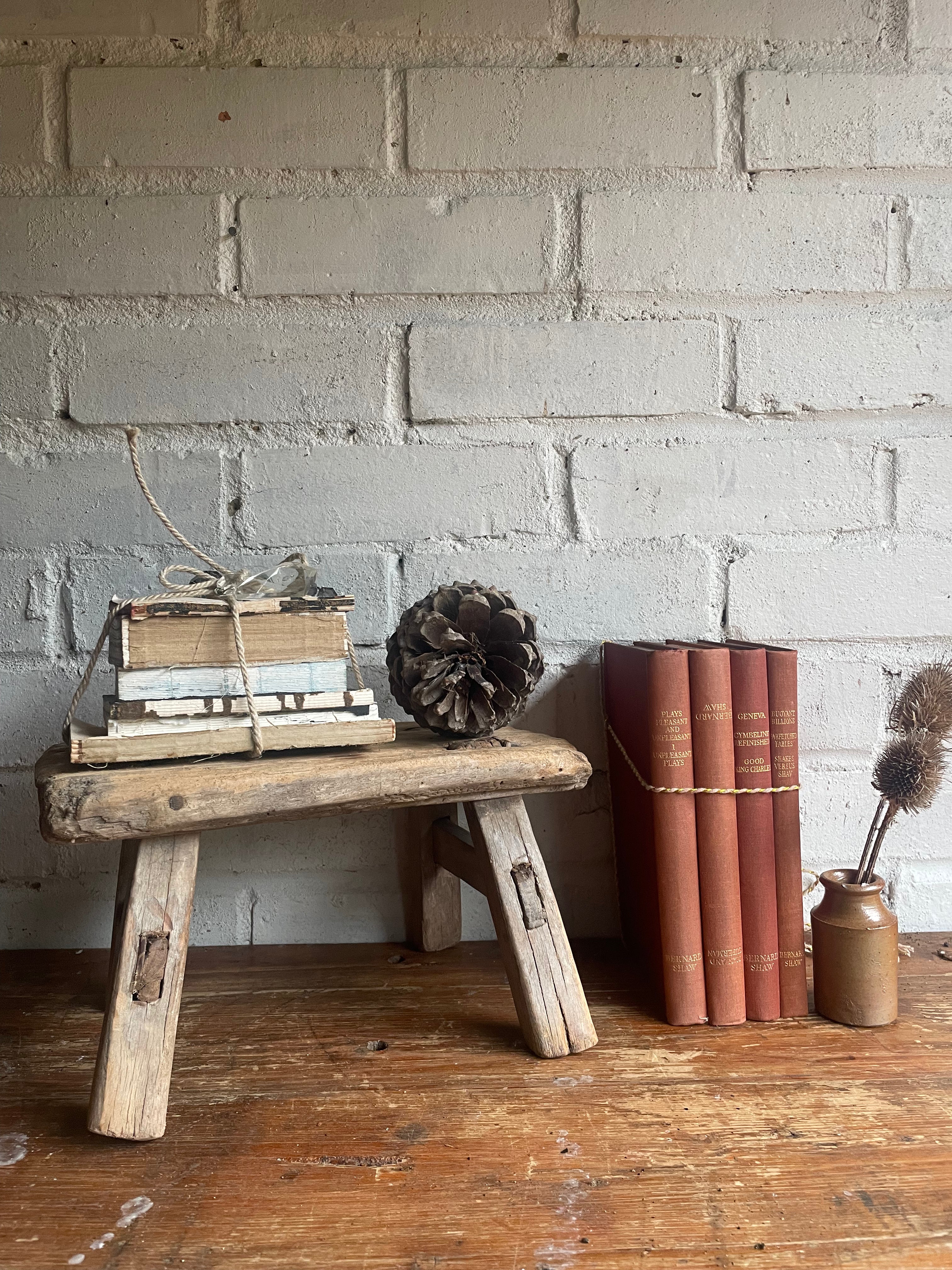 Little Rustic Stool 2