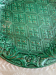 19th Century Majolica Plate