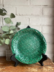 19th Century Majolica Plate