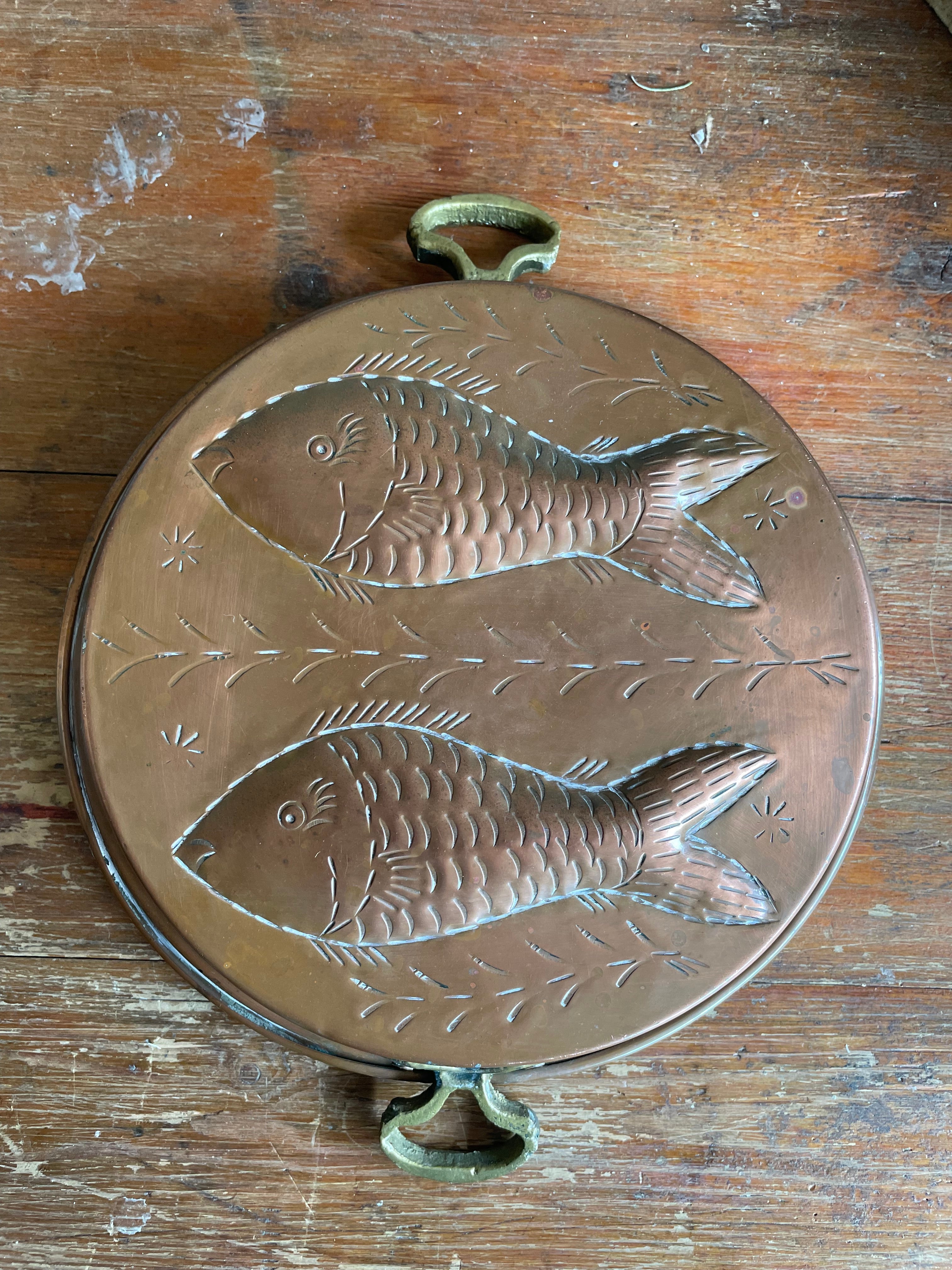 19th Century Copper Food Mold