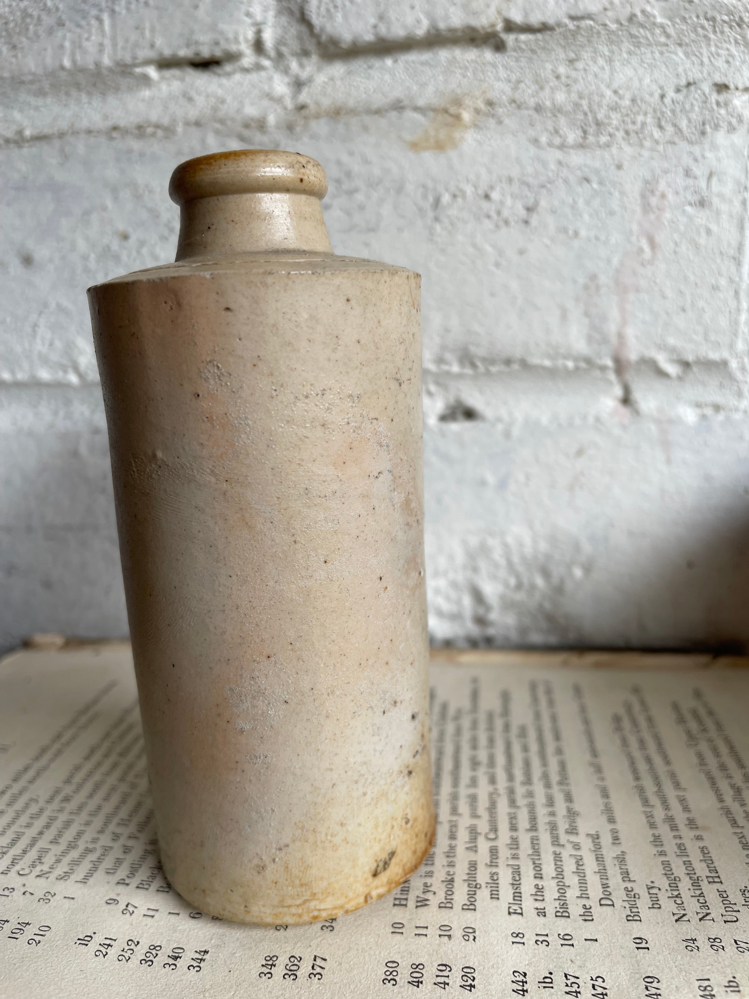 Trio of Antique Stoneware Bottles