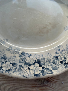 Antique French Ironstone Plate