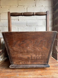 Early 1900s Chinese Elm Rice Basket