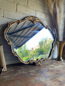 Large Gold Decorative Mirror