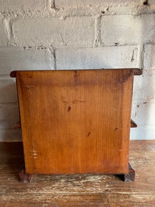Victorian Mini Drawers with Original Faded Copper Handles