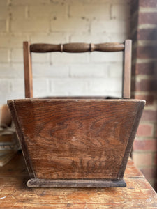 Early 1900s Chinese Elm Rice Basket