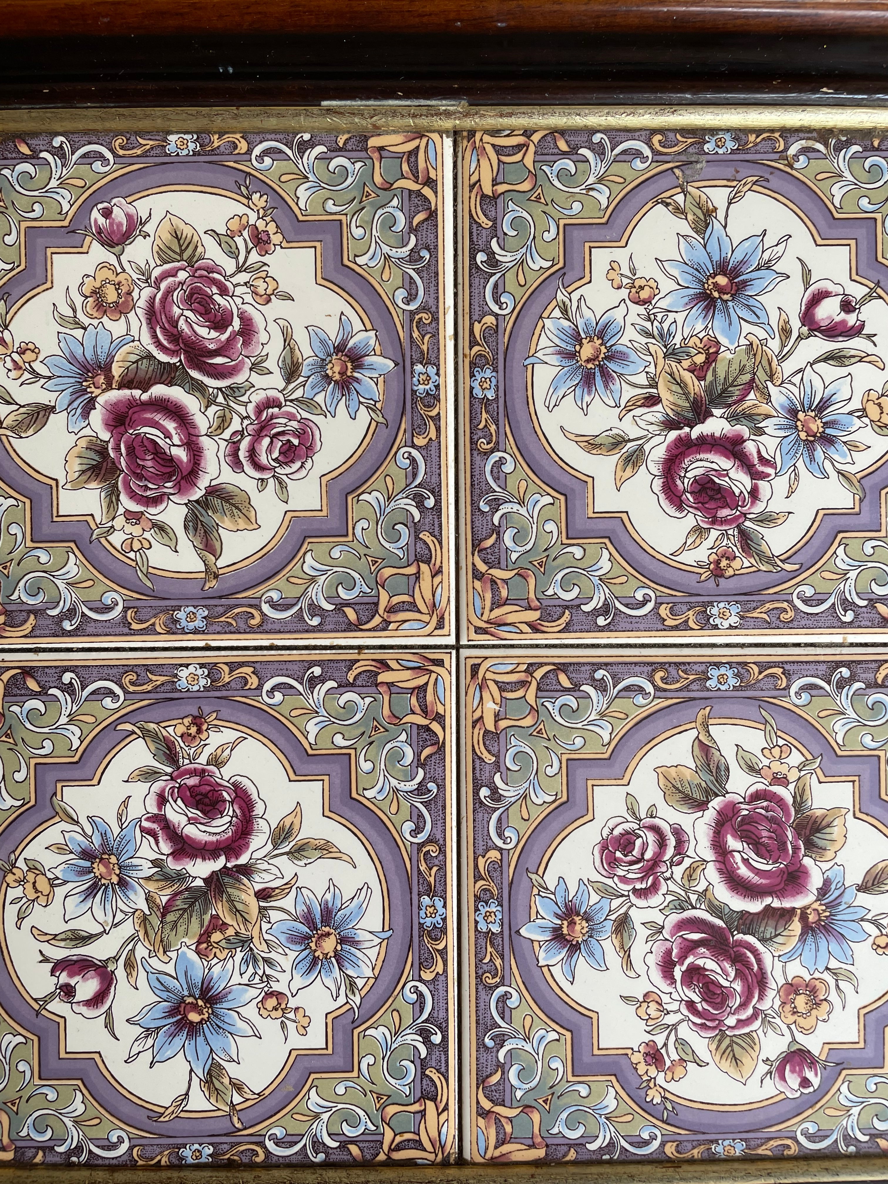 Upcycled Victorian Tile Tray