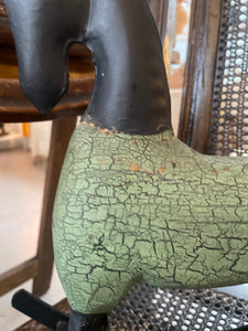 Vintage Table-Top Rocking Horse