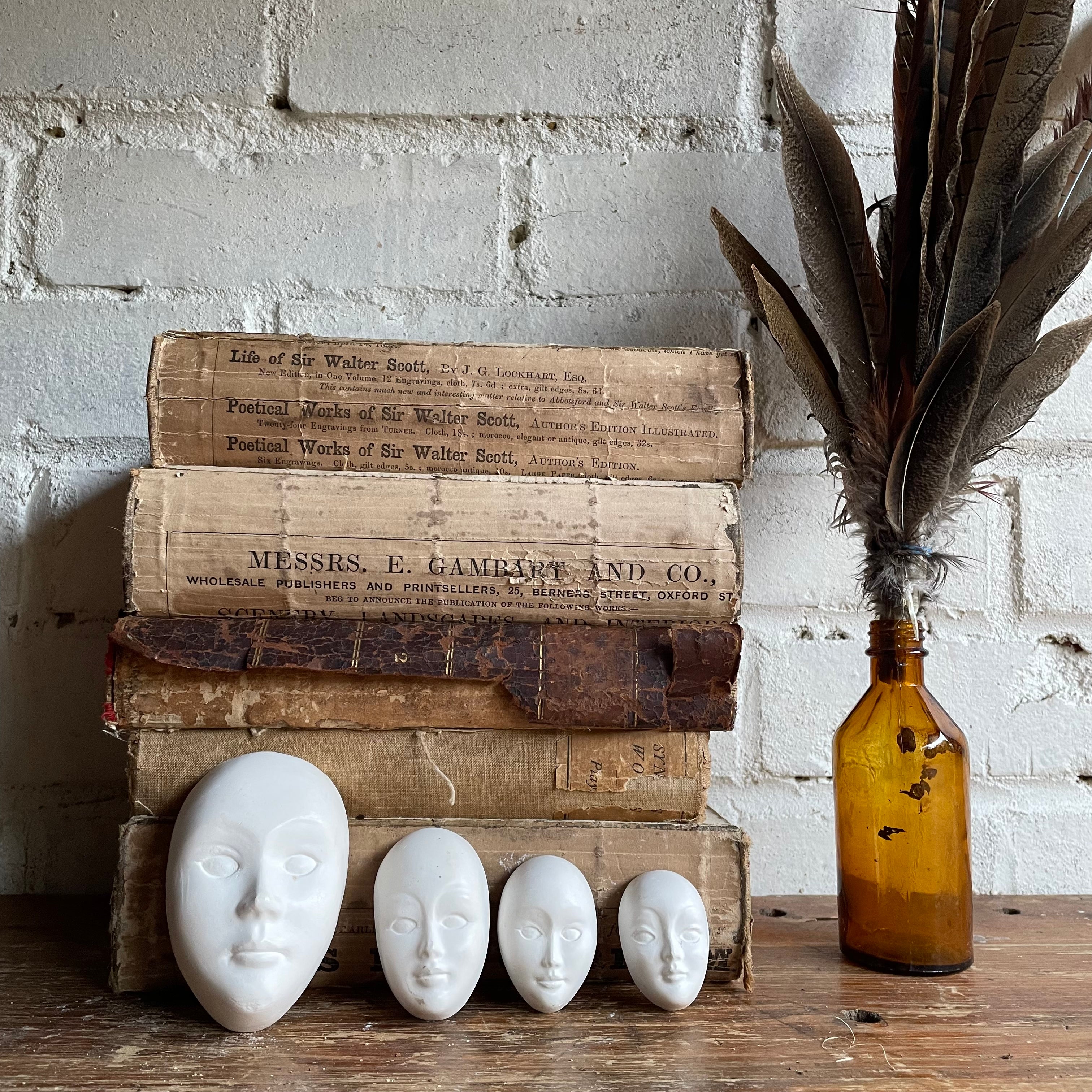 Small Decorative Sculptural Face