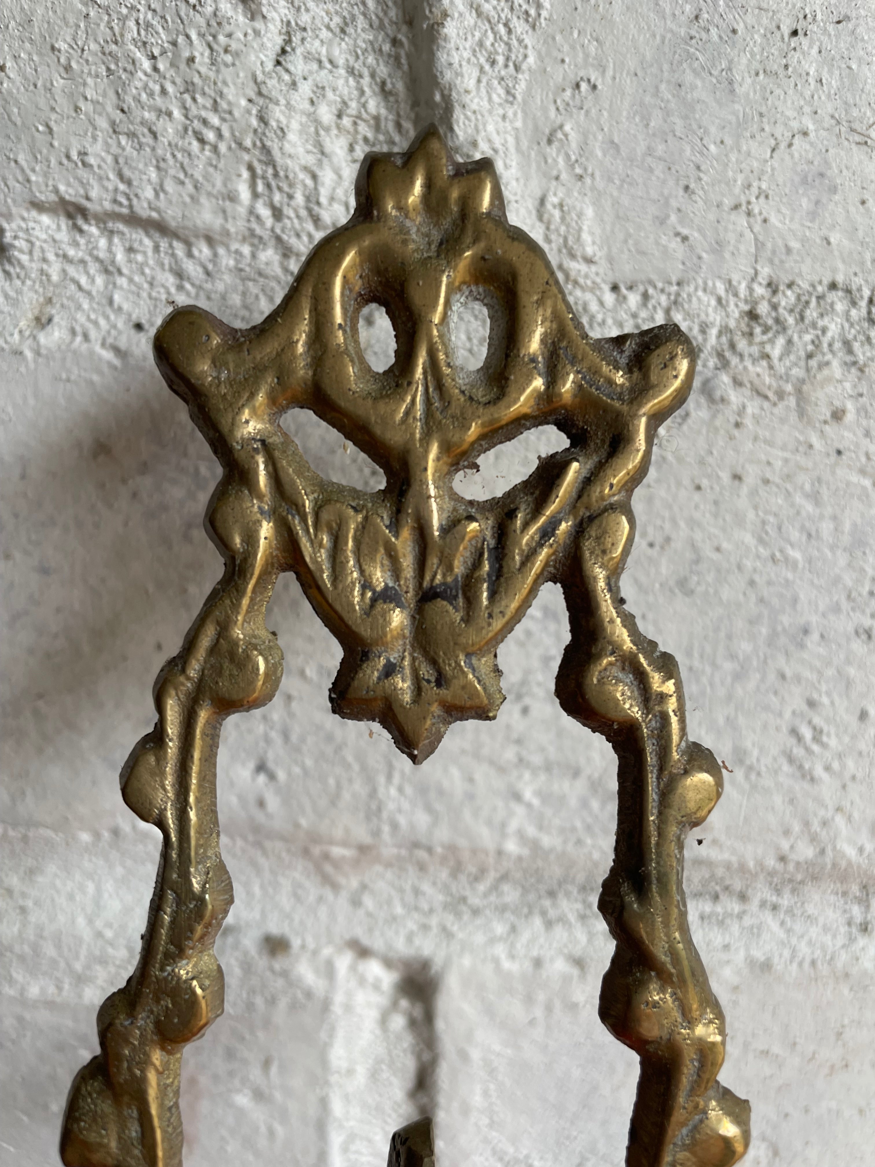 Mini Vintage Floral on Board with Gilt Easel