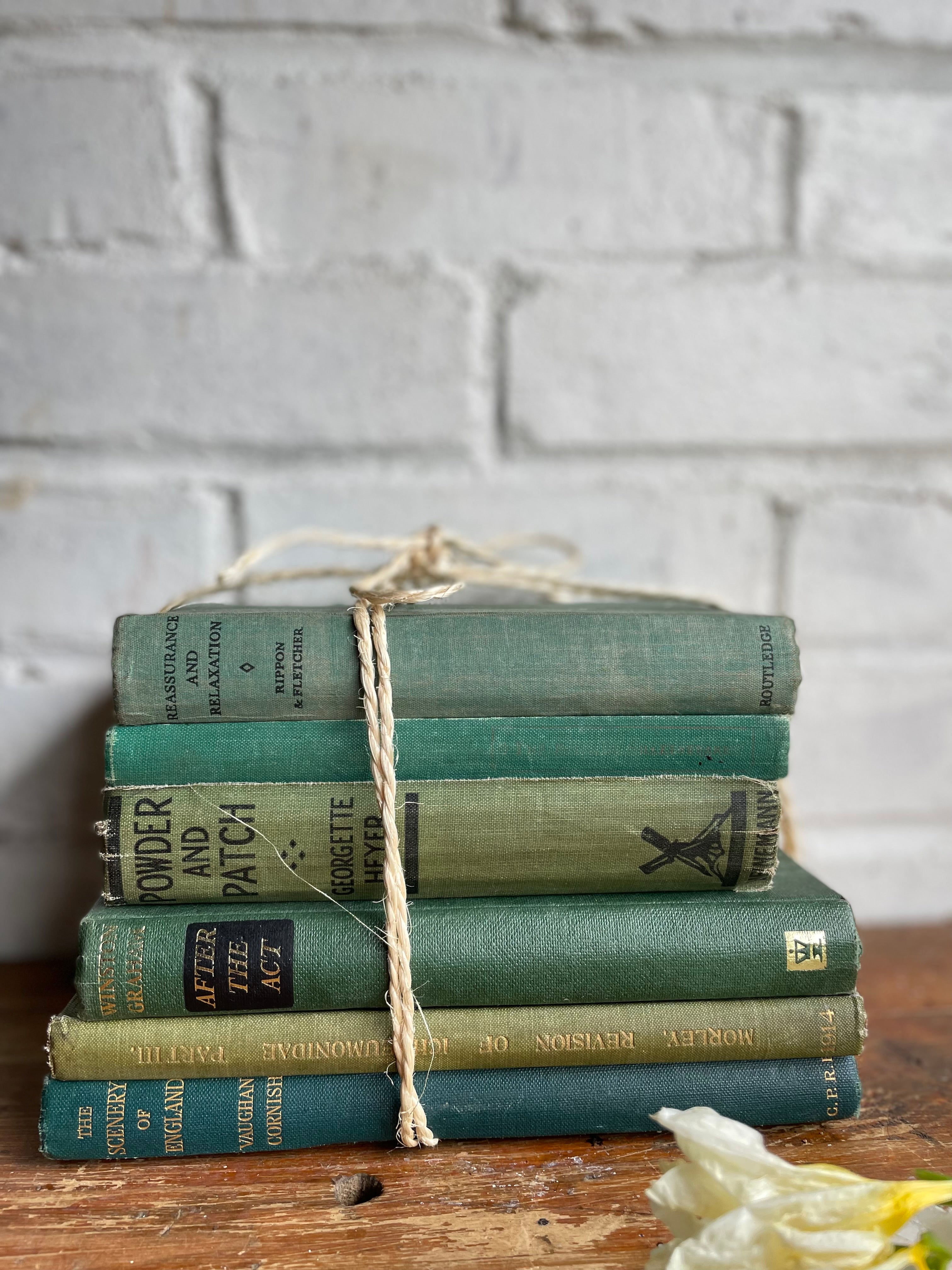 Vintage Green Book Bundle