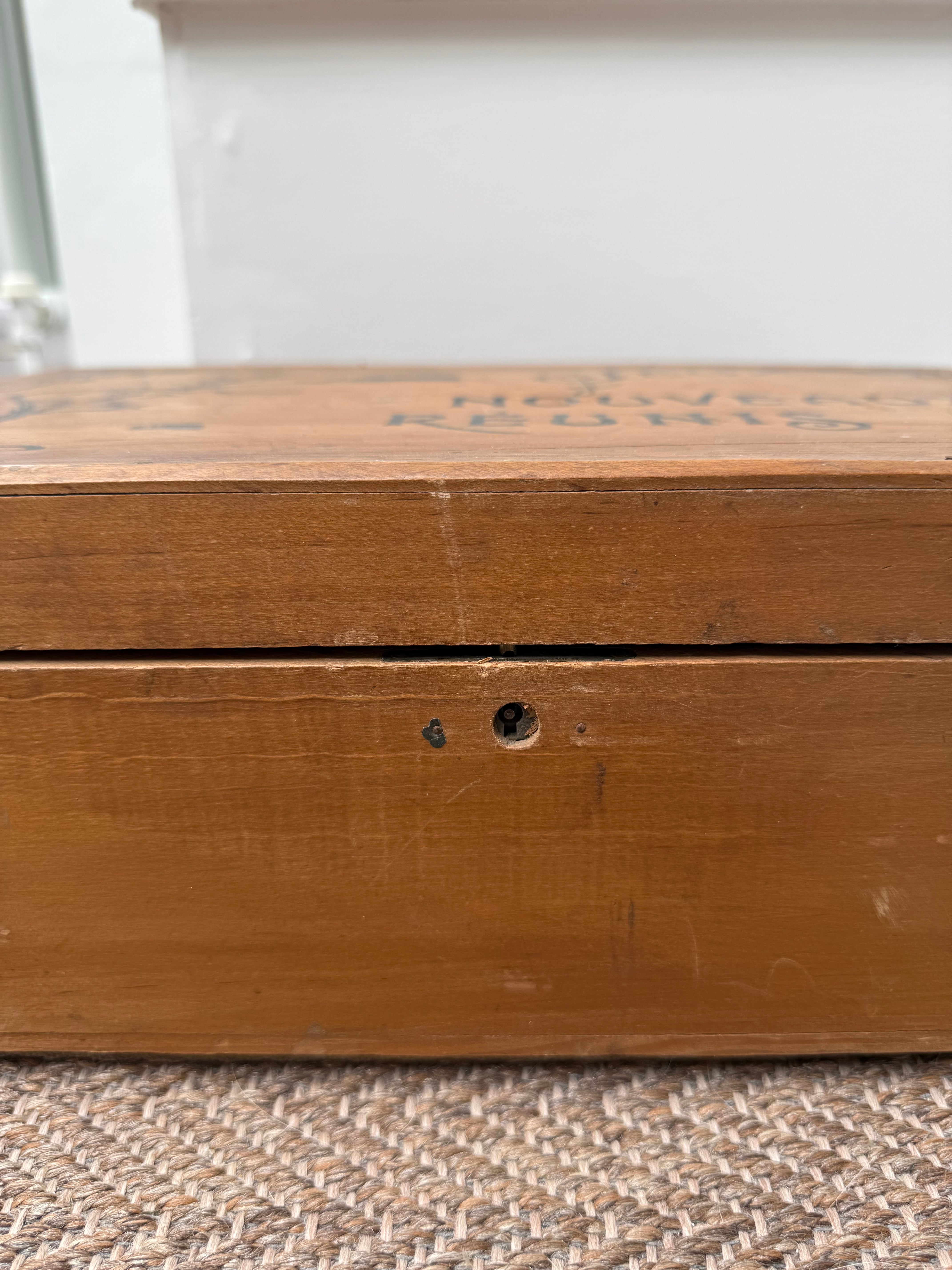 Early 1900s Art Nouveau French Game Box