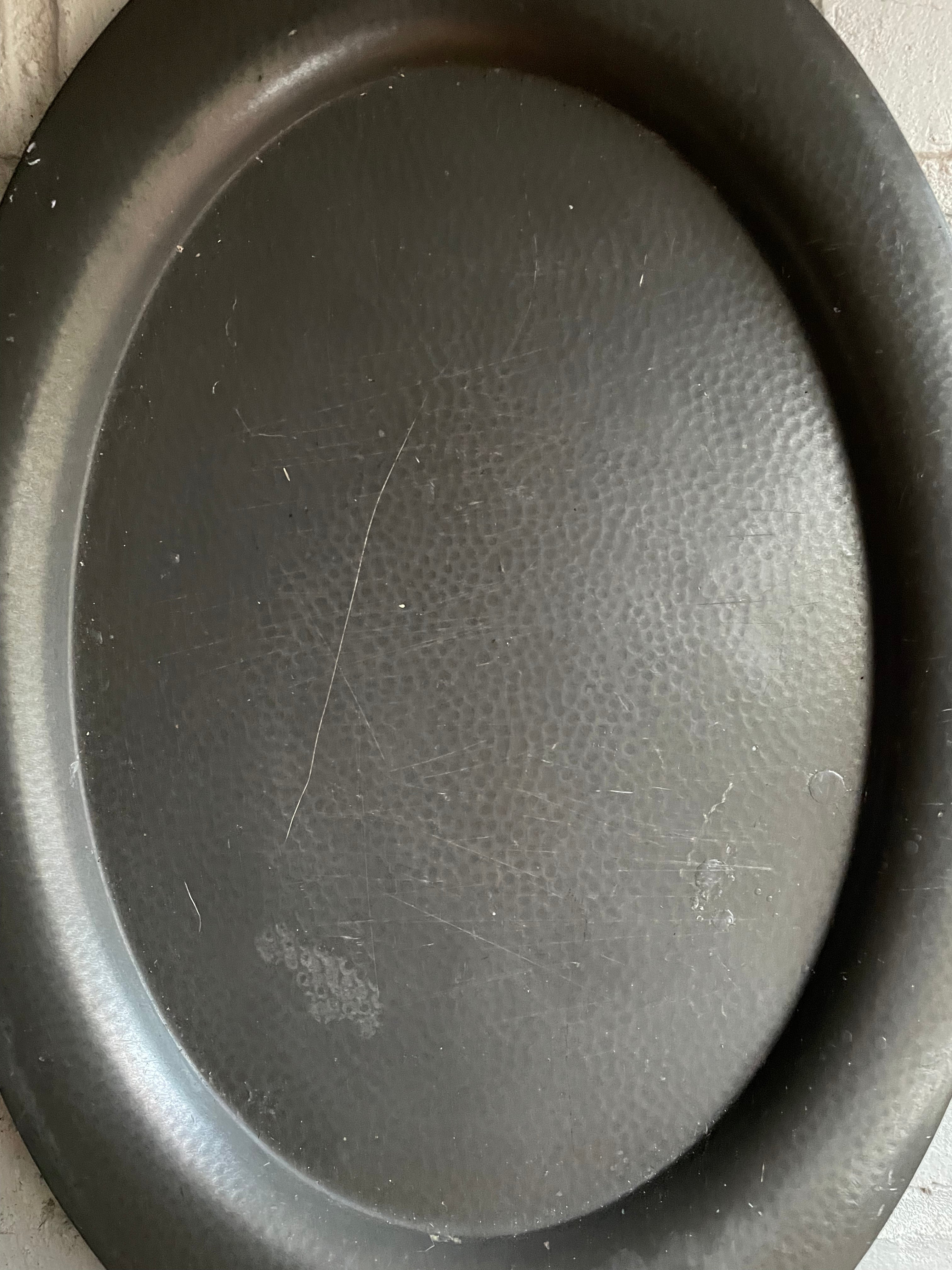 Antique Pewter Tray