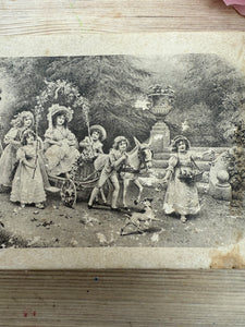 Antique French Baptism Paper Bonbon/ Chocolate Box circa 1900’s