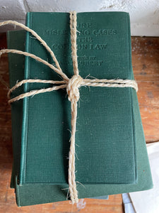 Vintage Book Bundle in Green Hues