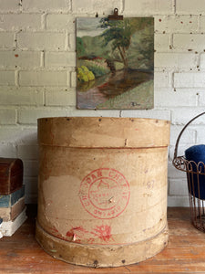 Large Vintage Canadian Cheese Box