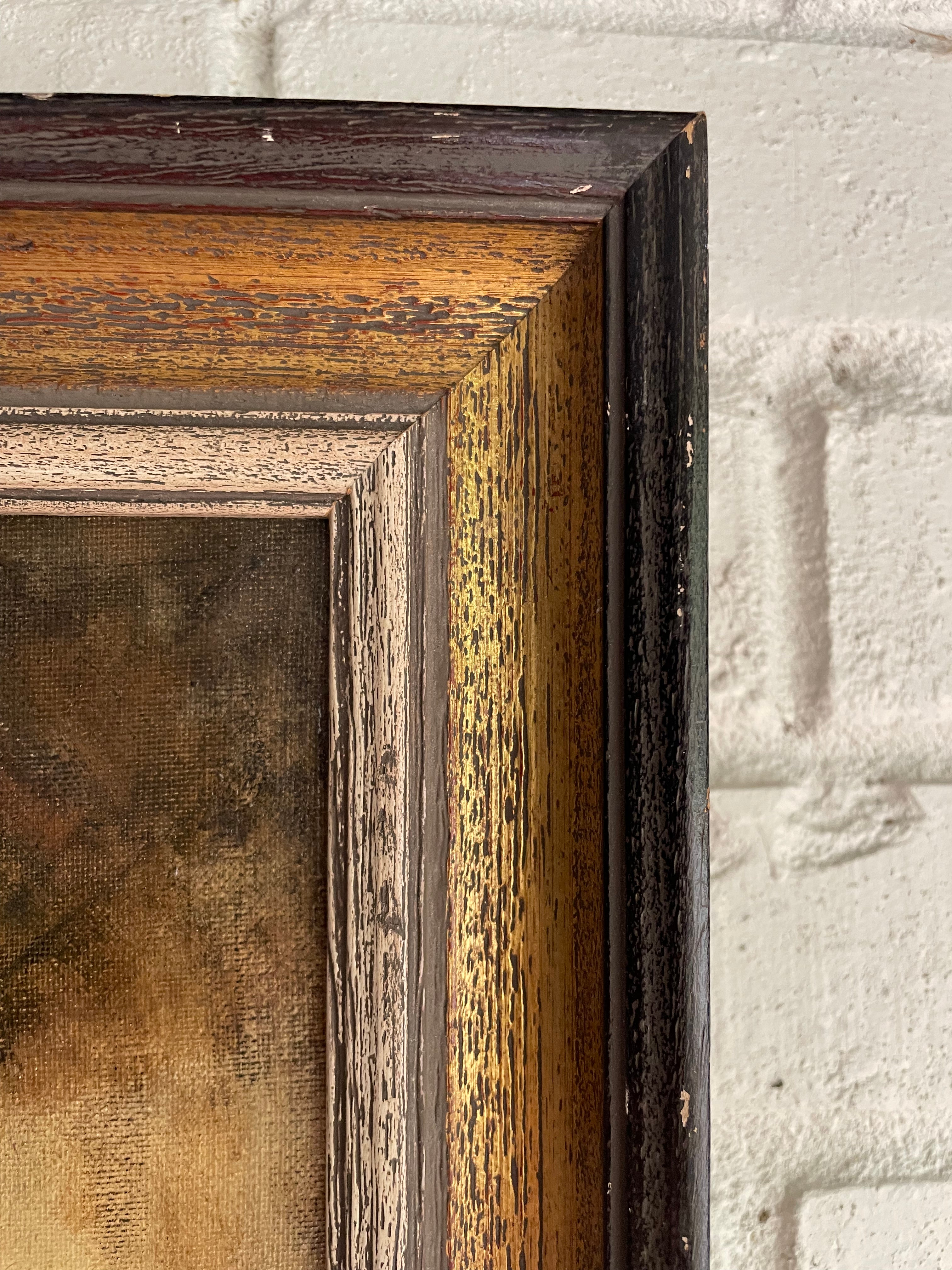 After Spritzweg “The Alchemist” - Oil on Canvas