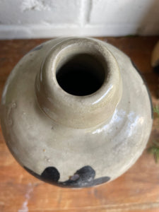 1930s Japanese Stoneware Sake Jar