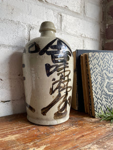 1930s Japanese Stoneware Sake Jar